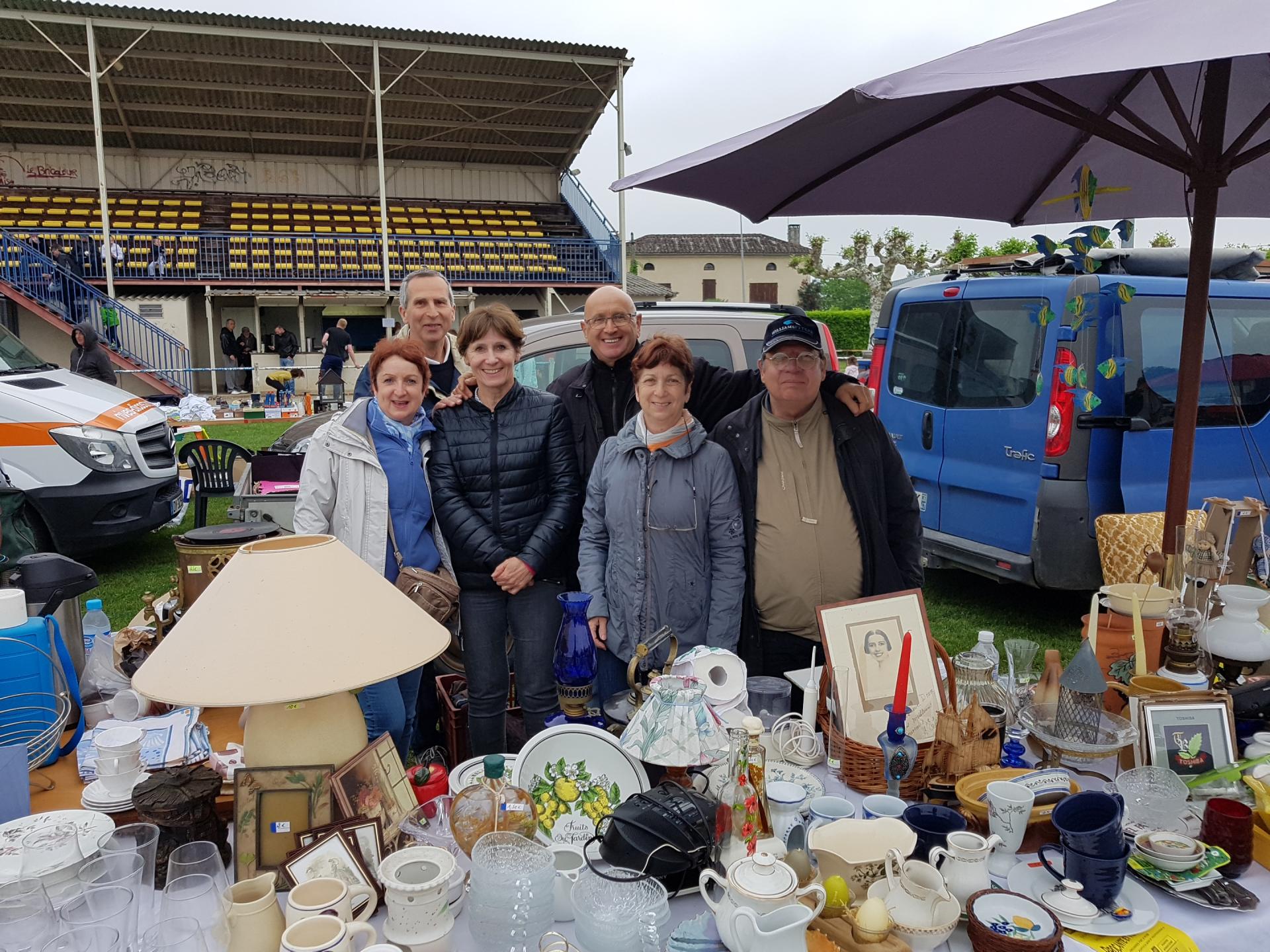 Vide grenier à Colayrac le 8 mai 2018 au profit de La Corrida