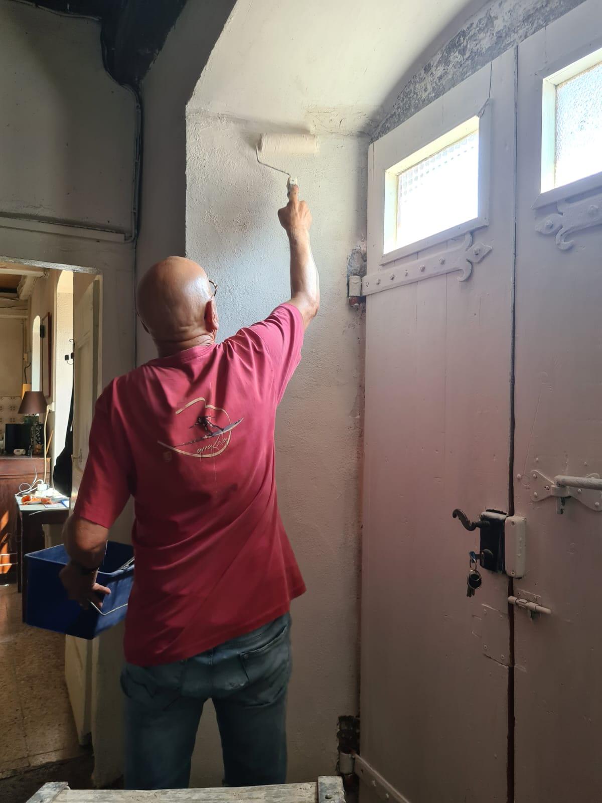 Peinture encadrt porte