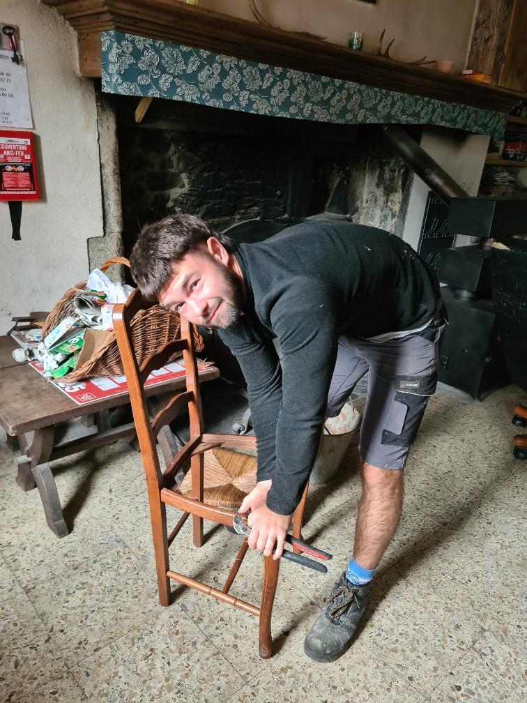 Reparation chaise