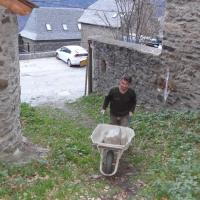 Transport de pierres
